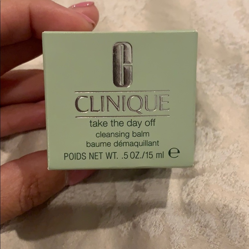 Clinique cleansing balm